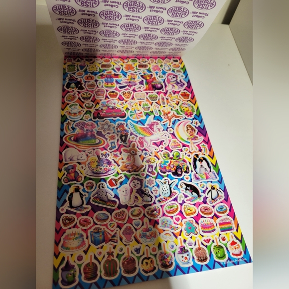 Lisa Frank Sticker Collector Set, Over 600 Stickers; New, Unused - Picture 4 of 7